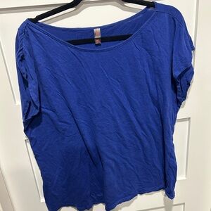 District Made Royal Blue Women's Short Sleeve Tee